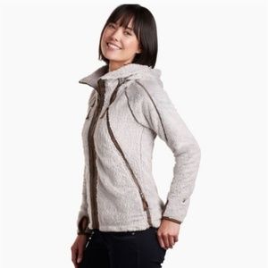 Kuhl flight fleece jacket aviator hoodie sweatshirt